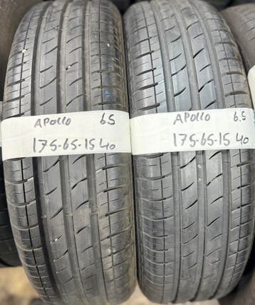 2x 175-65-15 Apollo Zomer 2x 6.5mm €40 Per Band 175 65 15, Auto-onderdelen, Banden en Velgen, Ophalen, Gebruikt, 15 inch, 175 mm