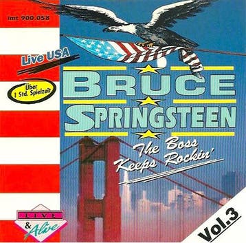 cd - Bruce Springsteen - Live USA The Boss Keeps Rockin..., Verzenden, Zo goed als nieuw