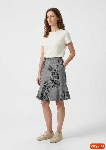 Bizzarro Kokerrokken Dames maat WS / LKnee Grijs Vintage, Kleding | Dames, Ophalen of Verzenden, Nieuw