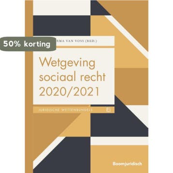 Wetgeving sociaal recht / 2020/2021 / Boom Juridische, Verzenden, Gelezen