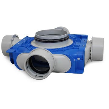 Vent-Axia Uniflexplus + instortverdeler 4x, Verzenden, Nieuw