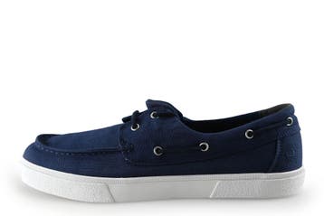 Timberland Instappers in maat 44½ Blauw, Kleding | Heren, Schoenen, Timberland, Overige typen, Zo goed als nieuw, Verzenden