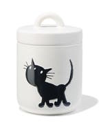 HEMA Siepie snoepjespot 17x11.5x11.5cm wit, Verzenden, Nieuw