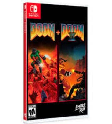 Doom + Doom II - Limited Run Games (Nieuw) (Switch Games), Spelcomputers en Games, Ophalen of Verzenden, Nieuw