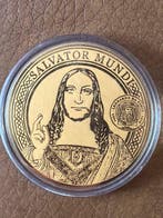 Togo. 1500 Francs ND/2021 Salvatore Mundi , 1/200 Oz (.999)