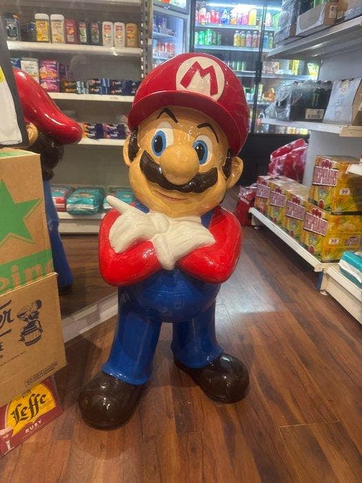 Nintendo - Mario Statue - Promotional Store Display - Gaming, Spelcomputers en Games, Spelcomputers | Overige Accessoires