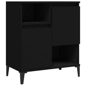 VidaXL Dressoir, zwart, 60 x 35 x 70 cm, Ophalen, Nieuw