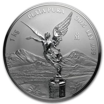 Mexican Libertad 1 kg 2015 Proof Like, Verzenden, Zuid-Amerika, Losse munt, Zilver