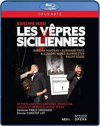 blu-ray - Barbara Haveman - Verdi: Les Vepres Siciliennes, Cd's en Dvd's, Blu-ray, Nieuw in verpakking, Verzenden