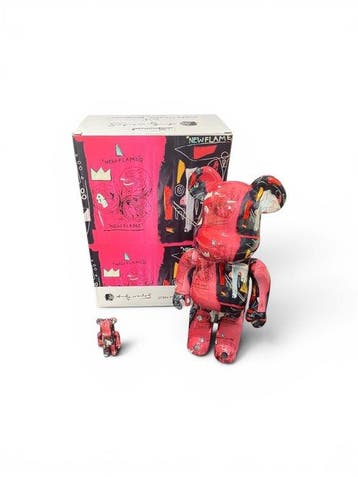 Medicom Toy - Be@rbrick 400% & 100% Andy Warhol ×, Antiek en Kunst