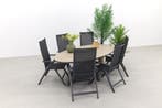 Hartman Napoli verstelbaar/GI Edison 220x115 cm. - ovale, Verzenden, Nieuw, Overige materialen, Tuinset