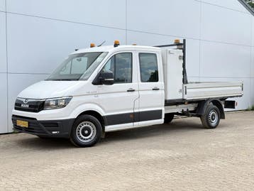 MAN TGE 3.140 2.0 TDI, Automaat, Gebruikt, Zwart, MAN