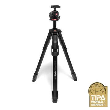 Manfrotto One Photo Aluminium with XPRO Ball head, Nieuw, 150 tot 175 cm, Met balhoofd, Ophalen of Verzenden