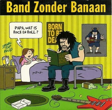 cd single card - Band Zonder Banaan - Rock &amp; Roll, Verzenden, Zo goed als nieuw, Nederlandstalig