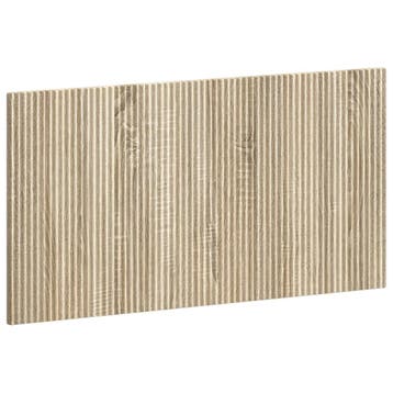 vidaXL Wandgemonteerd Hoofdeinde ARNHEM Sonoma Eiken Bewerkt, Verzenden, Nieuw, Bruin, Hout
