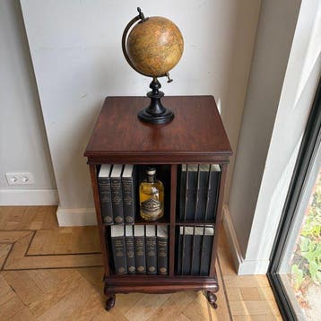 Boekenmolen - Boekenkast - Mahonie
