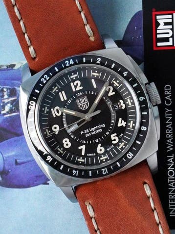 Luminox - P-38 Lightning GMT - XA.9427 - Heren - 2015, Nieuw