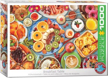 Breakfast Table Puzzel (1000 stukjes) | Eurographics -, Verzenden, Nieuw