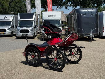 Enkelspan / Marathonkoets / Ergonomic / Paard / Koets, Dieren en Toebehoren, Rijtuigen en Koetsen, Gebruikt, Marathonwagen, Paard