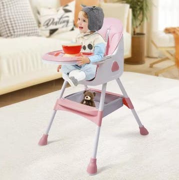 Verstelbare Kinderstoel met Kussen en 5-Punts Veiligheid, Kinderen en Baby's, Verzenden, Nieuw