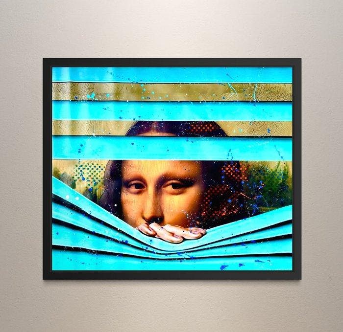 Moabit - Mona Lisa X Hey Honey, Im Home!, Antiek en Kunst, Kunst | Designobjecten