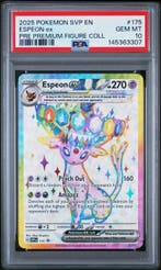 Espeon ex (SVP 175) – PSA 10, Hobby en Vrije tijd, Verzamelkaartspellen | Pokémon, Ophalen of Verzenden, Nieuw
