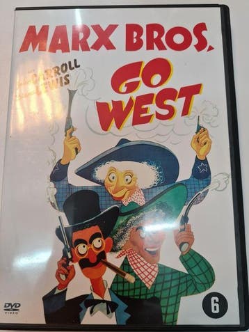 Marx Bros - Go West DVD, Verzenden, Nieuw in verpakking