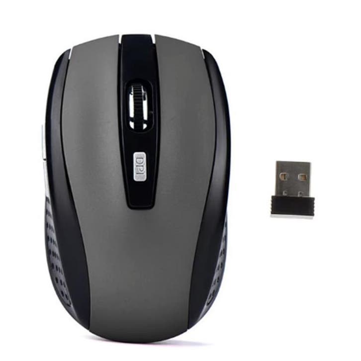 Draadloze Muis 2.4GHz Compact Ergonomisch 6 Knoppen, Computers en Software, Muizen, Nieuw, Verzenden