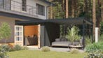 Tuinhuis Pluto B met Overkapping Antraciet-Antraciet 571 x, Nieuw