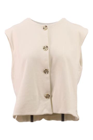 Vandeven Gilet in maat L Wit, Kleding | Dames, Vandeven, Verzenden, Zo goed als nieuw, Wit