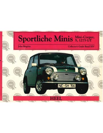 SPORTLICHE MINIS, MINI COOPER, S, 1275 GT, COLLECTORS, Nieuw, Author