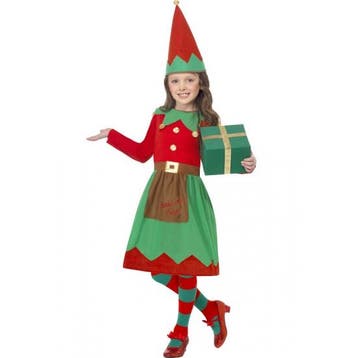 Kerstelf kostuum voor meiden - Kerstelfen kleding, Kleding | Dames, Carnavalskleding en Feestkleding, Ophalen of Verzenden, Nieuw