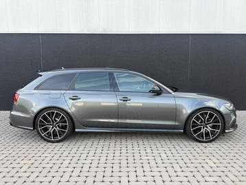 Audi RS6 Avant 4.0 V8 560PK Milltek Pano Zeer netjes, Automaat, Zwart, RS6, Stationwagon