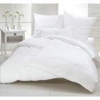 GGM Gastro | (10 stuks) Dekbedovertrek Linz - 80x40cm - Wit, Huis en Inrichting, Verzenden, Nieuw, Overige maten, Wit