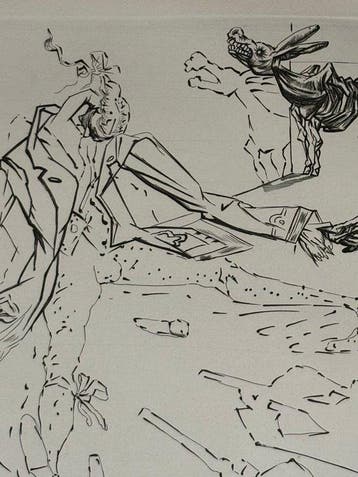 Salvador Dali (1904-1989) - Le Tricorne (El sombrero de tres