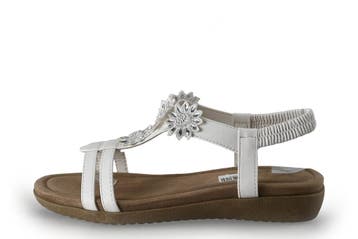 Easy Street Sandalen in maat 40 Wit, Kleding | Dames, Verzenden, Wit, Easy Street, Sandalen of Muiltjes