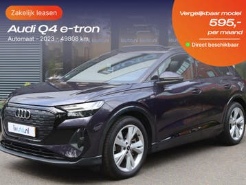 Audi Q4 e-tron | Zakelijk Leasen vanaf 301,- p/mnd, Nieuw, Financial lease, Lease, Q4 e-tron