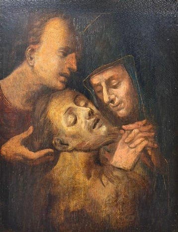 Italiaanse school (XVI) - Compianto sul Cristo morto