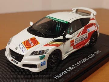 Ebbro 1:43 - Model raceauto - Honda CR-Z LEGEND CUP 2011, Nieuw