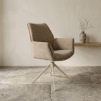 Eetkamerstoel Lisboa | Beige, Huis en Inrichting, Stoelen, Ophalen of Verzenden, Nieuw