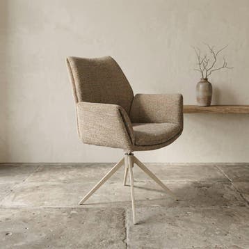 Eetkamerstoel Lisboa | Beige, Ophalen of Verzenden, Nieuw