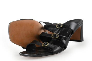 Sacha Sandalen in maat 41 Zwart, Verzenden, Zwart, Sandalen of Muiltjes, Zo goed als nieuw