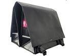 Clarijs Fietstas dubbel XL - PVC 46L - Uitsparing 16x16cm -, Verzenden, Zo goed als nieuw, Clarijs