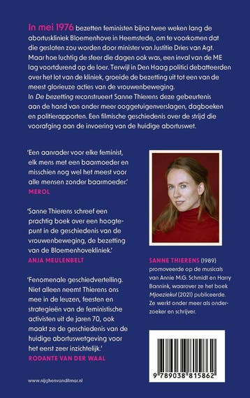 De bezetting 9789038815862 Sanne Thierens, Boeken, Verzenden, Zo goed als nieuw, Sanne Thierens