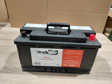 Vechline Semi-Tractie Accu 12V 100Ah, Nieuw