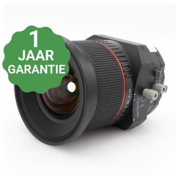 Samyang T-S 24mm f/3.5 ED AS UMC Tilt/Shift Canon, Verzenden, Gebruikt