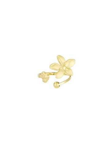 Goudlief Floral delight ring (Statement ringen, Ringen), Overige materialen, Verzenden, Nieuw, Dame