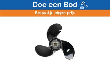 Bieden: Michigan Match 3-Blade Aluminum Marine Propeller 9., Ophalen of Verzenden, Nieuw