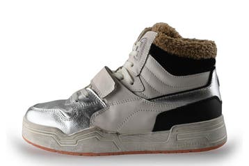 Scotch &amp; Soda Hoge sneakers in maat 38 Zilver, Kleding | Dames, Schoenen, Overige kleuren, Verzenden, Scotch &amp; Soda, Sneakers of Gympen