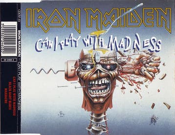 cd single - Iron Maiden - Can I Play With Madness, Cd's en Dvd's, Verzenden, Zo goed als nieuw, Rock en Metal
